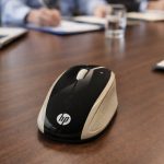 Souris Optique HP sans Fil 200 - Gold (2HU83AA)