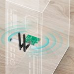 Adaptateur TP-LINK PCI Express Wifi N 300 Mbps
