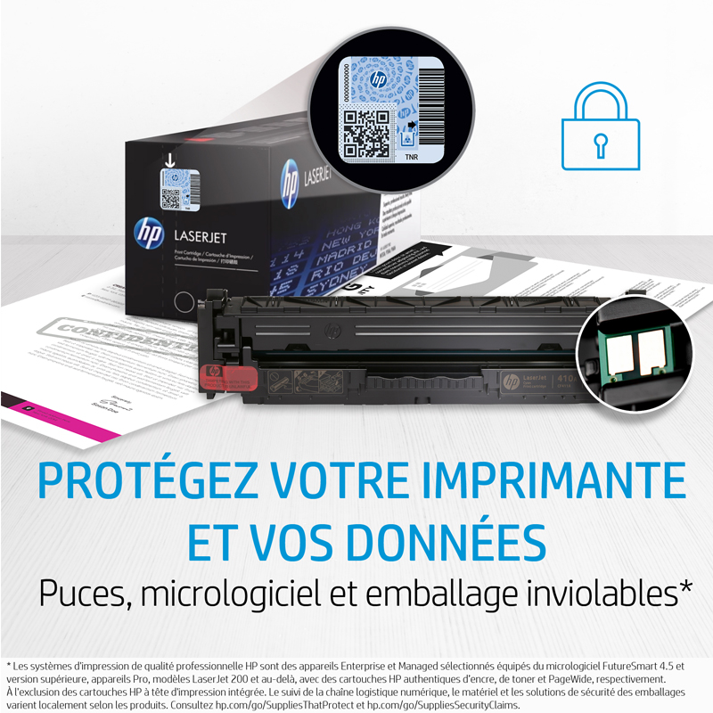 Toner Original LaserJet HP 89A - Noir (CF289A)