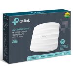 Point d'accès TP-LINK EAP225 V1 WiFi Mesh bi-bande AC1350 PoE Gigabit - Plafonnier