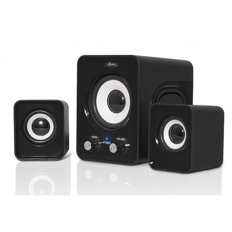 Haut Parleur Filaire ADVANCE Speaker 2.1 6 W - Noir Haut Parleur Filaire ADVANCE Speaker 2.1 6 W - Noir