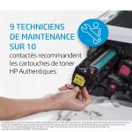 CE401A - HP 507A toner LaserJet cyan authentique