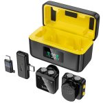 Microphones sans fil HOCO L17 avec récepteur Type-C et iPhone