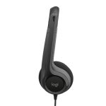 Micro Casque Filaire LOGITECH USB H390 - Noir