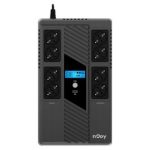 Onduleur NJOY Token 800 IN-LINE 8 Prises