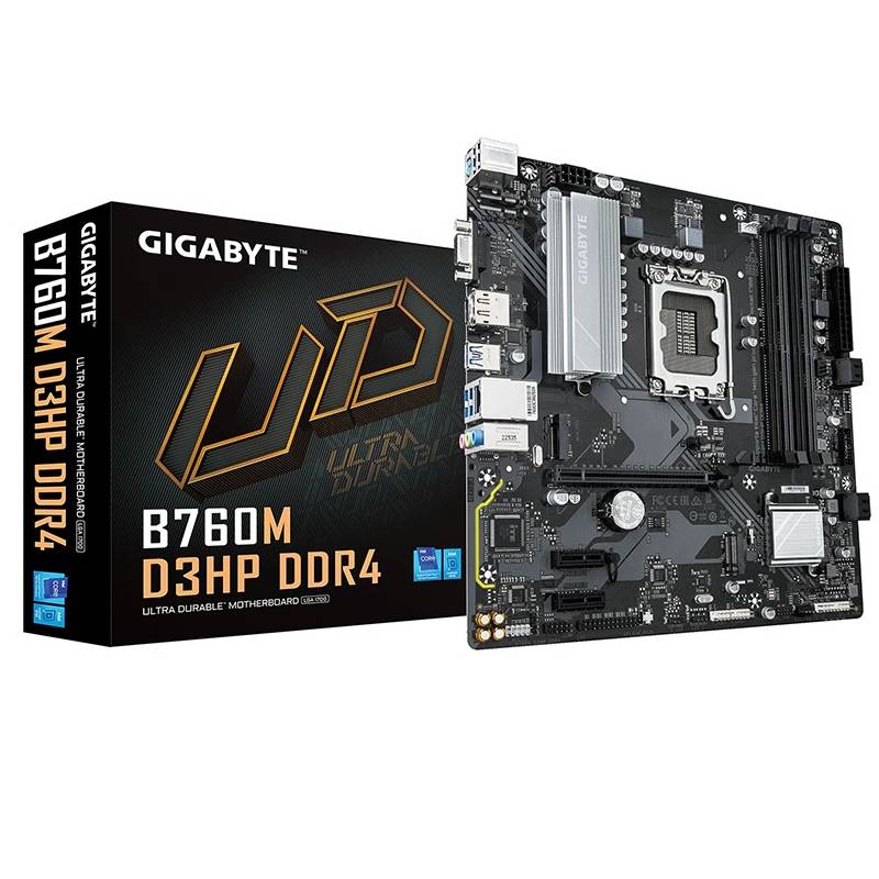 Carte Mère GIGABYTE B760M D3HP (GBT-B760M-D3HPD4) Carte Mère GIGABYTE B760M D3HP (GBT-B760M-D3HPD4)