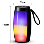 Haut Parleur Sans Fil ZQS-1202 RGB - Noir