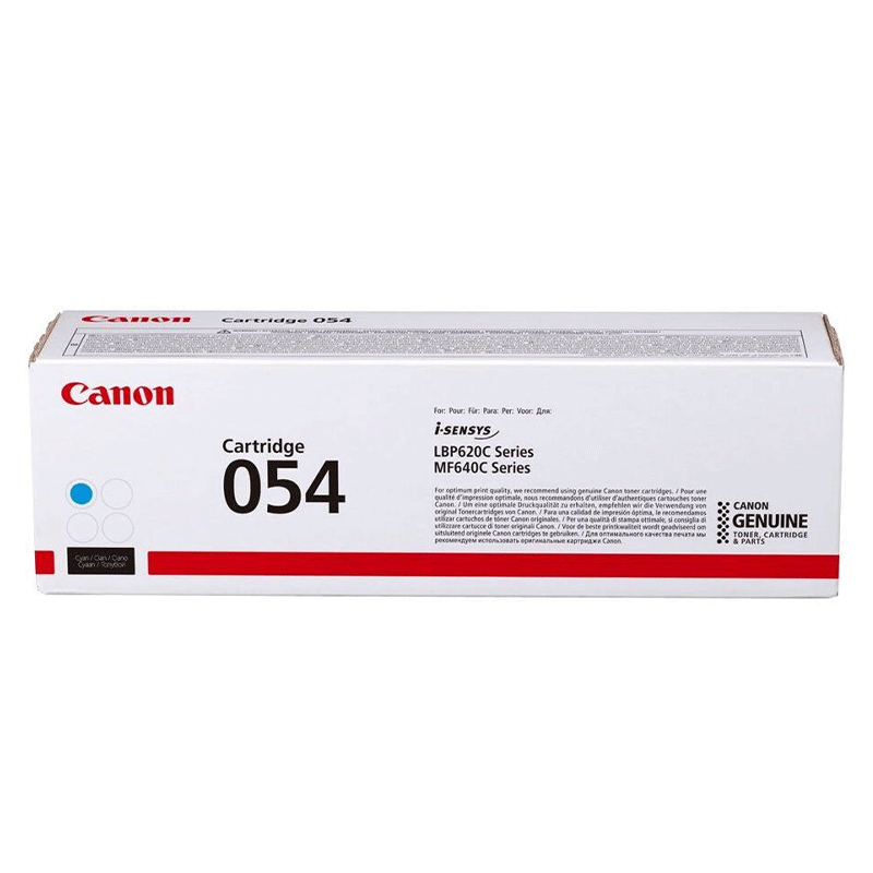 Toner CANON D'origine CRG-054 C - CYAN Toner CANON D'origine CRG-054 C - CYAN