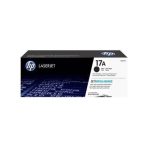 Cartouche de toner HP 17A LaserJet noir originale / 1600 pages CF217A