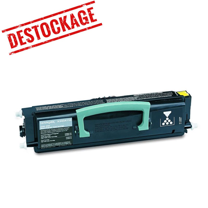 Toner Laser Adaptable Compatible LEXMARK - Noir Toner Laser Adaptable Compatible LEXMARK - Noir
