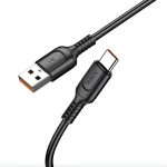 Cable Chargeur KAKUSIGA  USB-A Vers Type-C 1M - Noir