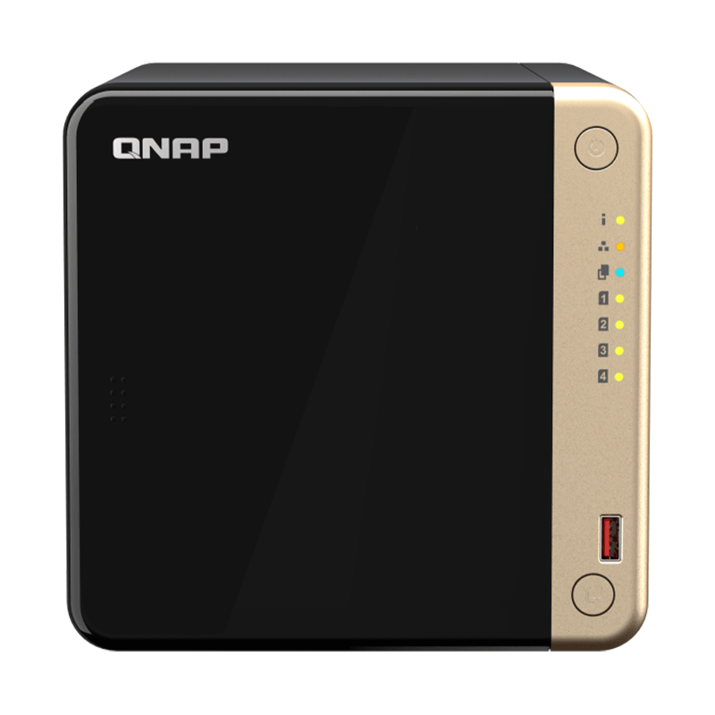 Serveur QNAP NAS TS464 Tour Quad Core 8 Go - Noir Serveur QNAP NAS TS464 Tour Quad Core 8 Go - Noir