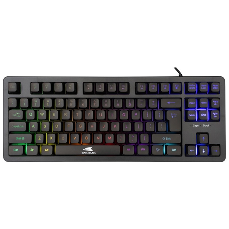 Clavier Gamer Filaire BARACUDA BGK-01114 KRILL – Noir Clavier Gamer Filaire BARACUDA BGK-01114 KRILL – Noir