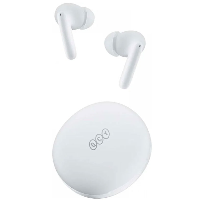 Écouteurs Sans Fil QCY T13 ANC 2 Bluetooth - Blanc Écouteurs Sans Fil QCY T13 ANC 2 Bluetooth - Blanc