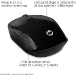 Souris Optique HP  sans Fil 200 - Noir (X6W31AA)