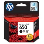 Cartouche Original Jet d'encre HP 650 - Noir