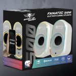 Haut-parleur Gamer Sans Fil SPIRIT OF GAMER Fanatic 500 RGB - Blanc