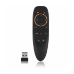 Télécommande Pour Android TV Box + dongle USB - Bluetooth - Noir