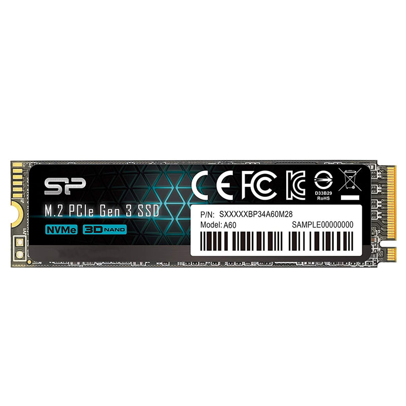 Disque Dur Interne SILICON POWER 256Go SSD M.2 Disque Dur Interne SILICON POWER 256Go SSD M.2