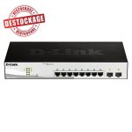 Switch D-LINK DGS-1210-10 8 Ports 10/100 mbps 4 GbE et 2 SFP