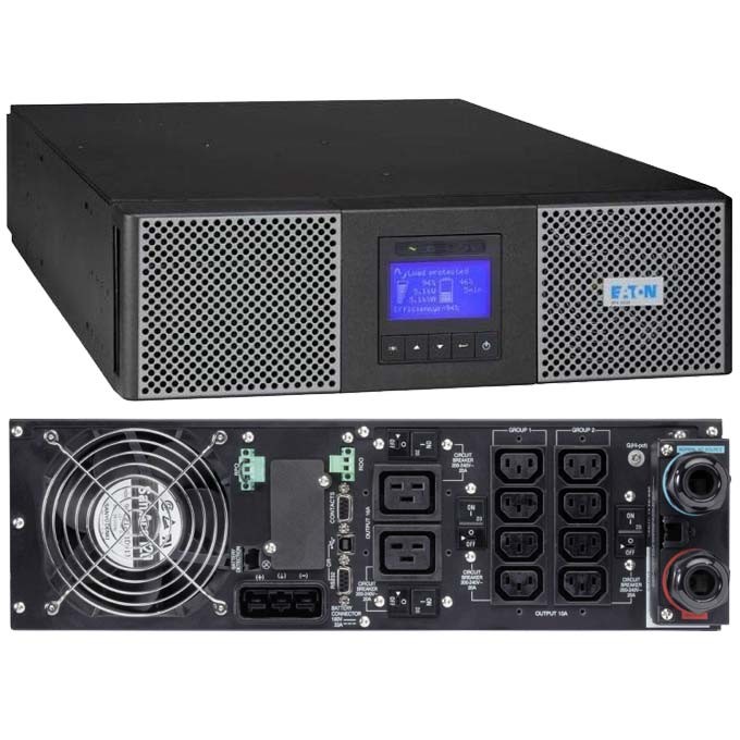 Onduleur On-Line EATON 9SX 5000 RT3U Tour/Rack - 9SX5KiRT Onduleur On-Line EATON 9SX 5000 RT3U Tour/Rack - 9SX5KiRT