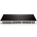 Switch intelligent D-Link DGS-1210-52 48 ports 10/100/1000Base-T 4 ports 1000Base-T/SFP