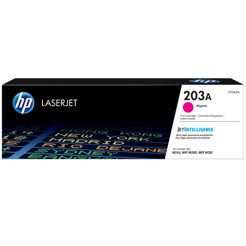 Cartouche de toner Magenta authentique HP 203A pour LaserJet Cartouche de toner Magenta authentique HP 203A pour LaserJet