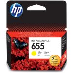 Cartouche Original jet d'encre HP 655 - Jaune