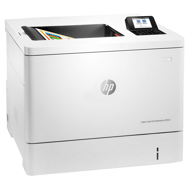 Imprimante HP LaserJet Enterprise M554dn Ethernet Couleur