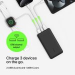 Power Bank BELKIN Boost Charge 15 W 20000 mAh - Noir