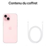 iPhone 15 128Go Rose - APPLE