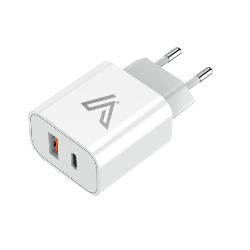 Adaptateur De Charge ARTEK USB-C & USB-A 30W  - Blanc