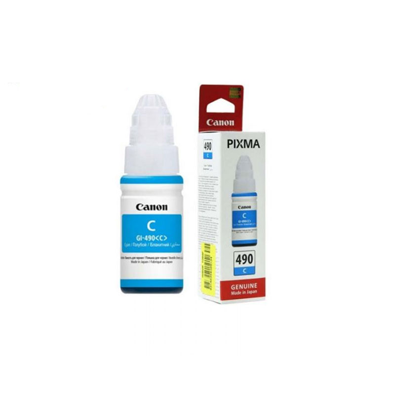 Bouteille d'encre Adaptable Compatible Canon - Cyan