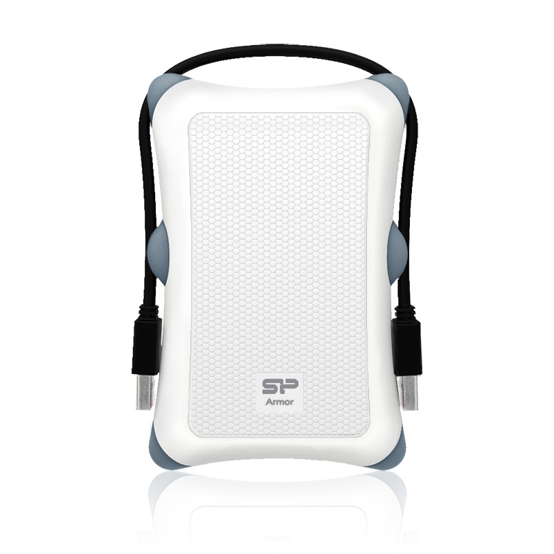 Boitier Anti Choc SILICON POWER A30 SATA 2.5" USB 3.0 - Blanc Boitier Anti Choc SILICON POWER A30 SATA 2.5" USB 3.0 - Blanc
