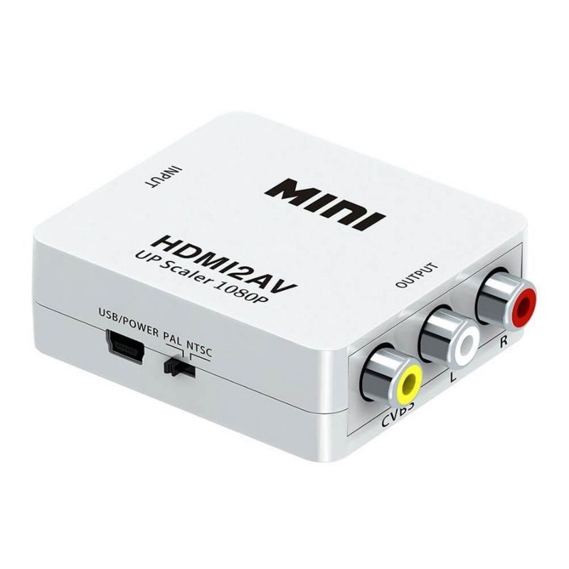 Adaptateur RCA Vers HDMI - Blanc
