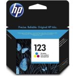 Cartouche Original Jet d'encre HP 123 - Trois Couleurs