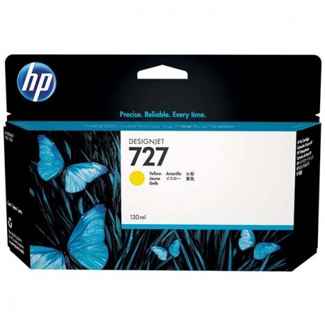 Cartouche d'encre Original DesignJet HP 727 130 ml - Jaune Cartouche d'encre Original DesignJet HP 727 130 ml - Jaune