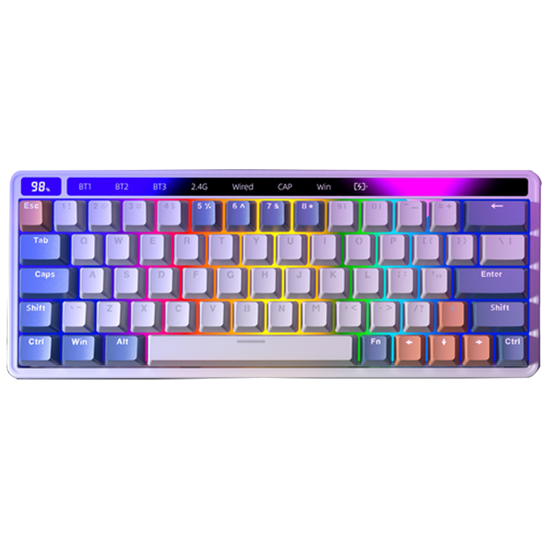 Clavier Mécanique Gamer Sans Fil STAR WAVE MK1103 Qwerty RGB Clavier Mécanique Gamer Sans Fil STAR WAVE MK1103 Qwerty RGB