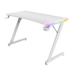 Bureau de Gaming TRUST GXT 709 Luminus RGB - Blanc