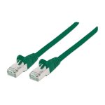 Câble Réseau INTELLINET CAT6a S/FTP RJ45 1M - Vert