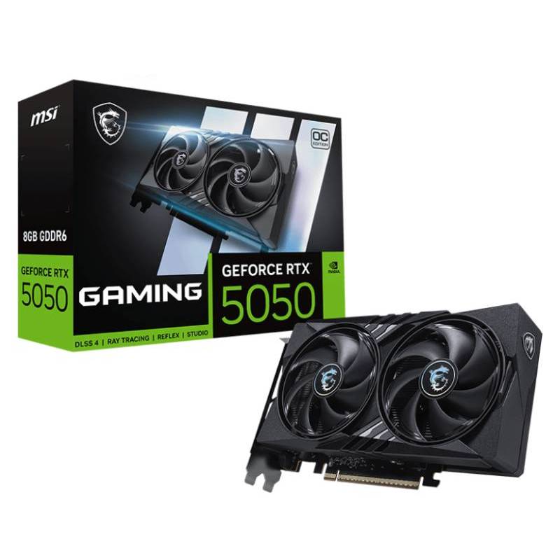 Carte Graphique Gamer MSI GeForce RTX 5050 8G GAMING OC Carte Graphique Gamer MSI GeForce RTX 5050 8G GAMING OC