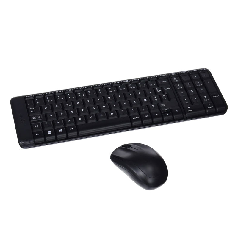 Ensemble Clavier & Souris LOGITECH MK220 Sans Fil - Noir Ensemble Clavier & Souris LOGITECH MK220 Sans Fil - Noir
