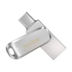 Clé USB SANDISK Ultra Dual Drive Luxe 32Go USB Type-C - Gris