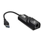 Adaptateur USB 3.0 Vers Ethernet RJ45  - Noir