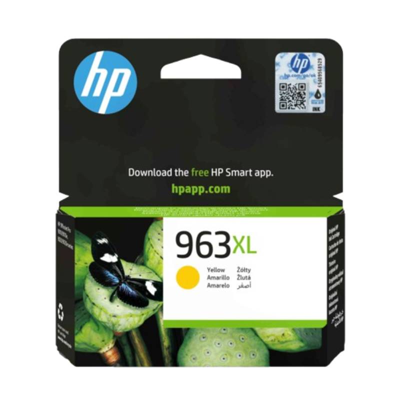 Cartouche Original Jet d'encre HP 963XL - Jaune Cartouche Original Jet d'encre HP 963XL - Jaune