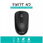 Souris Sans fil ADVANCE Slimfit - Noir