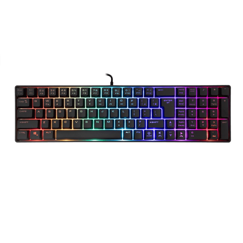 Clavier Gamer Filaire WHITE SHARK GK-001114 GLADIUS – Noir Clavier Gamer Filaire WHITE SHARK GK-001114 GLADIUS – Noir