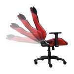 Chaise Gaming TRUST GXT714BR RUYA Avec Accoudoirs - Noir et Rouge