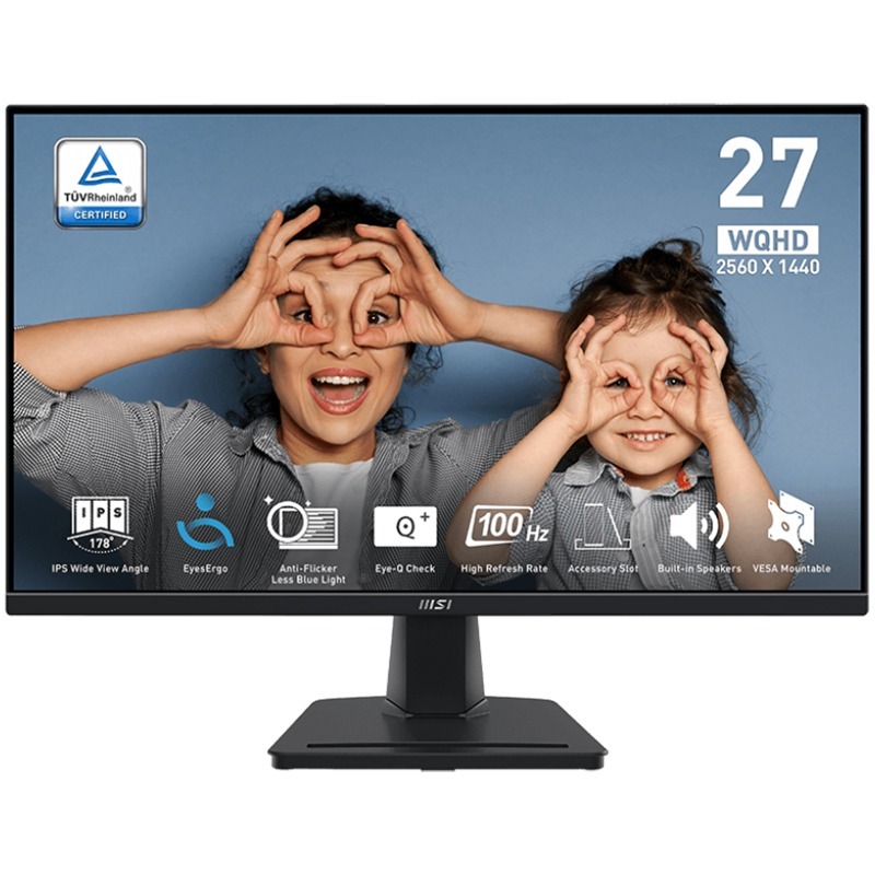 Ecran MSI PRO MP275Q 27'' WQHD IPS 100 Hz Ecran MSI PRO MP275Q 27'' WQHD IPS 100 Hz