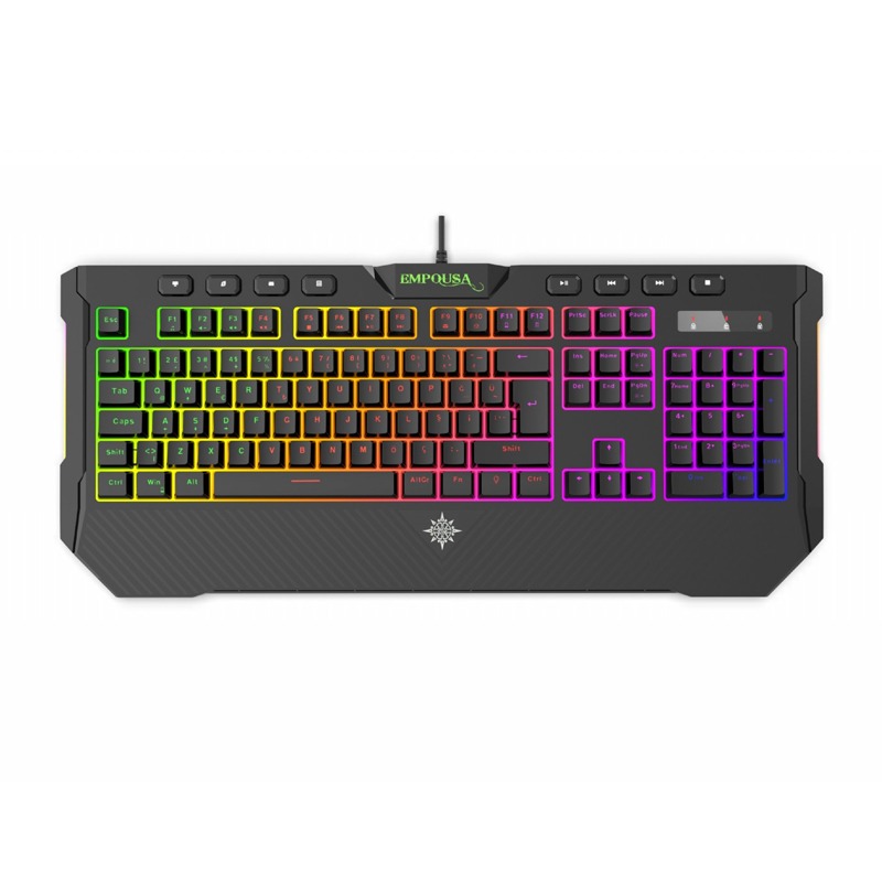 Ensemble Clavier + Souris Filaire Gamer INCA IKG-315G USB - Noir